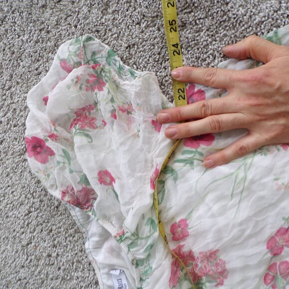 Luisa ricci Italian silk top L - Picture 5 of 8